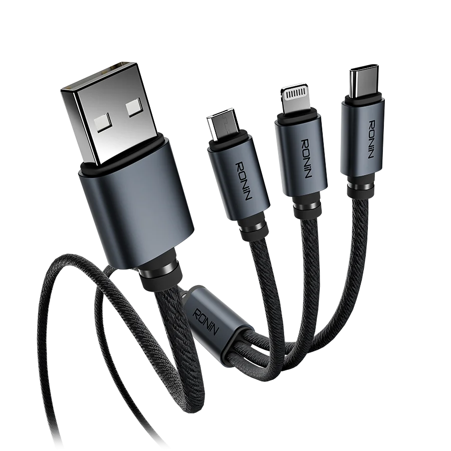 Original Ronin SMASH | 3 in 1 Cable | R-2015 — Buy in Pakistan | TrueGear